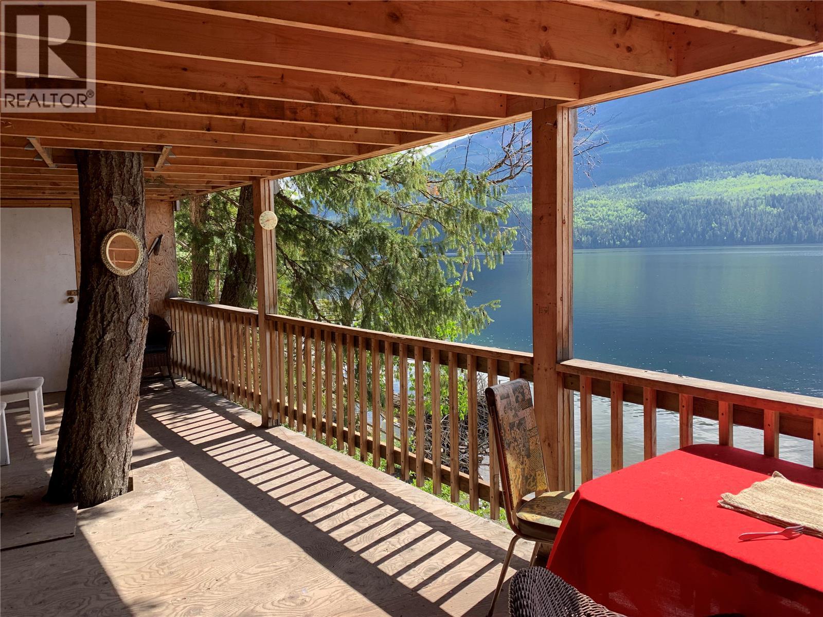28 Simard Road, Mabel Lake, BC - Outdoor With Body Of Water With Deck Patio Veranda With Exterior