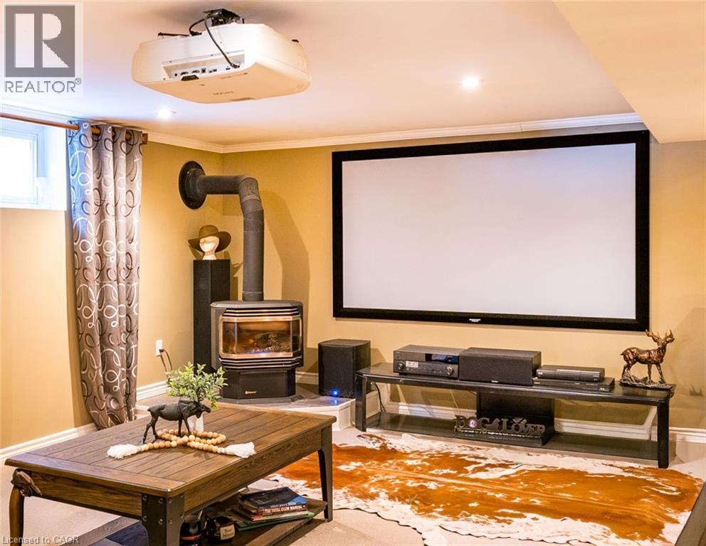 102 Greeningdon Drive, Hamilton, ON - Indoor Photo Showing Other Room With Fireplace