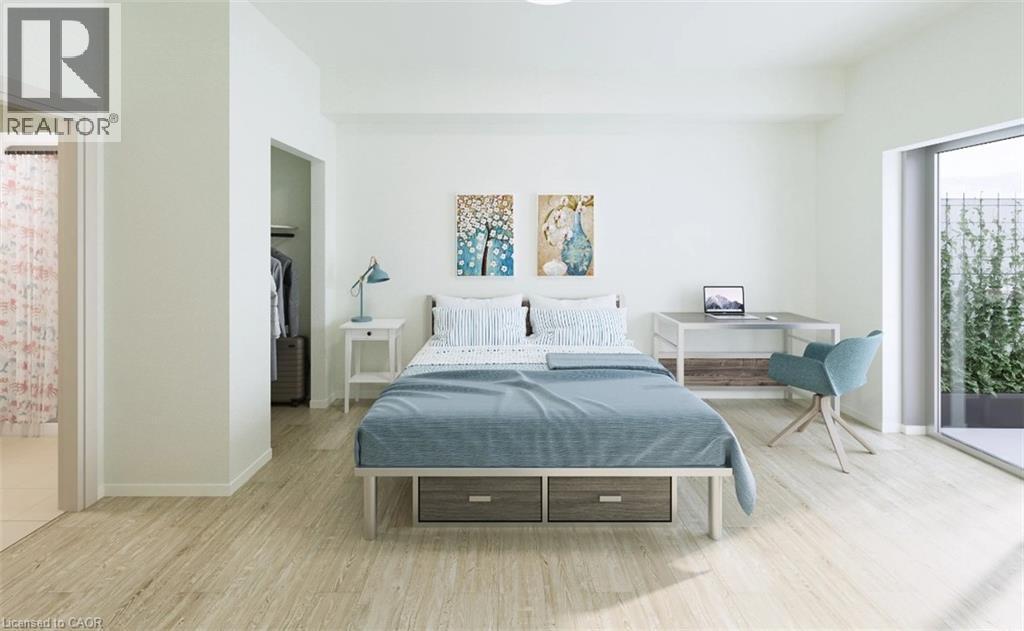 20 University Avenue E Unit# 3010, Waterloo, ON - Indoor Photo Showing Bedroom