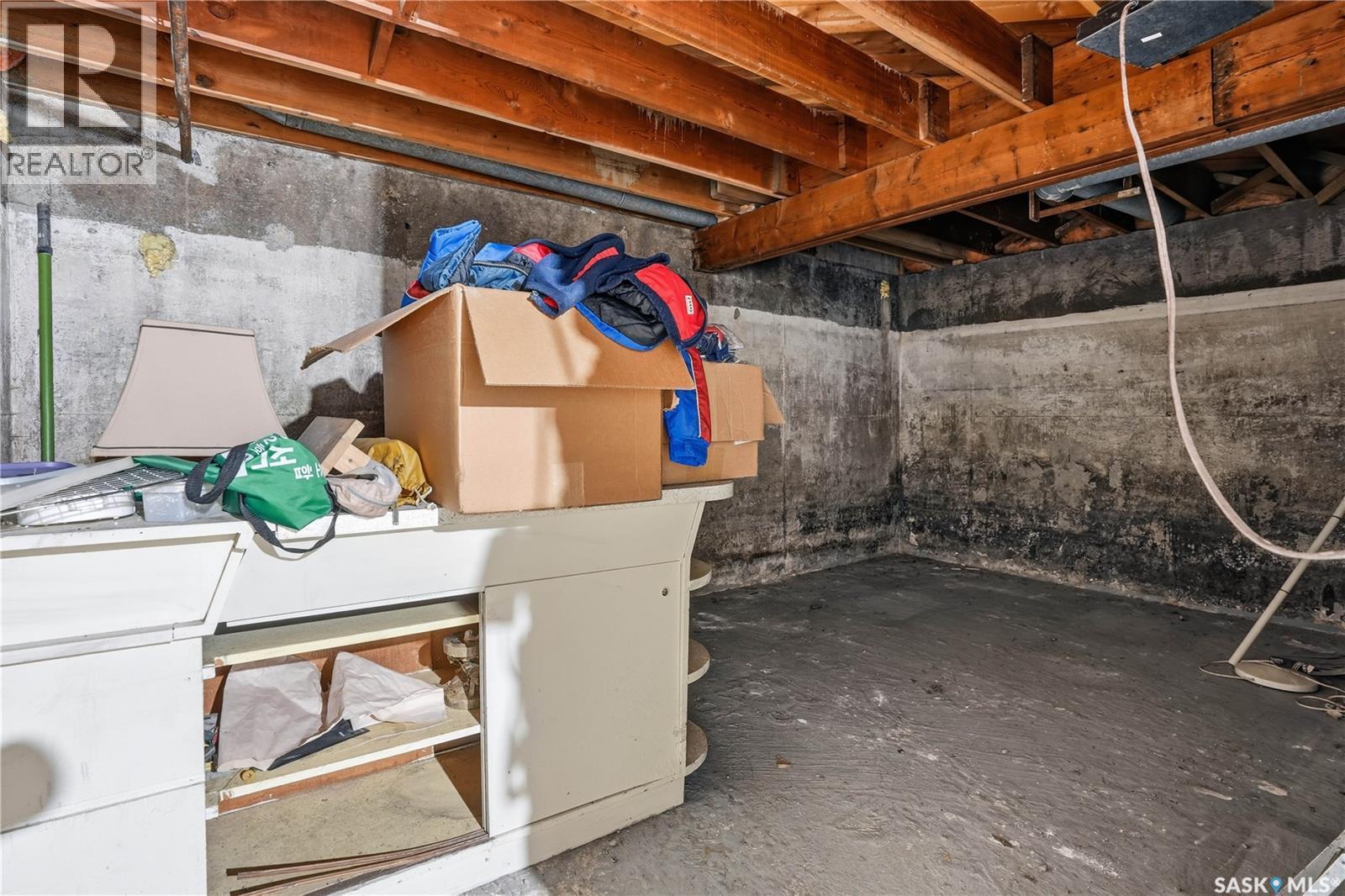Chamberlain Acreage, Chamberlain, SK - Indoor Photo Showing Basement