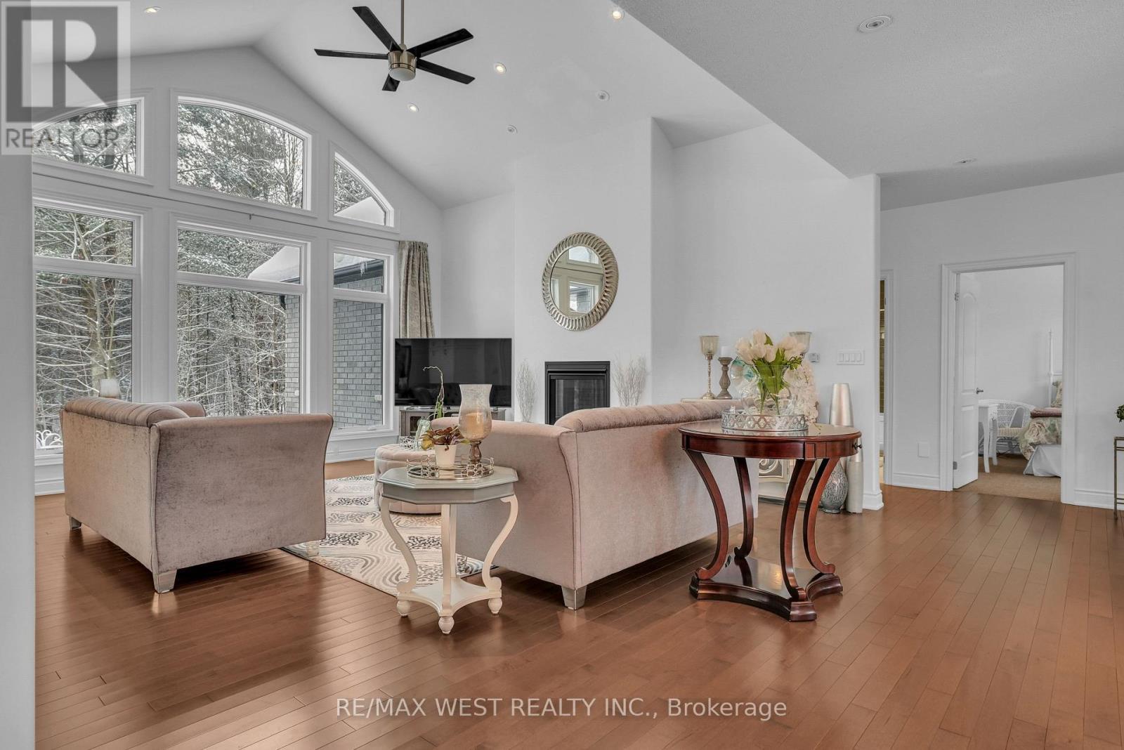 2 Sycamore Circle, Springwater, ON - Indoor With Fireplace