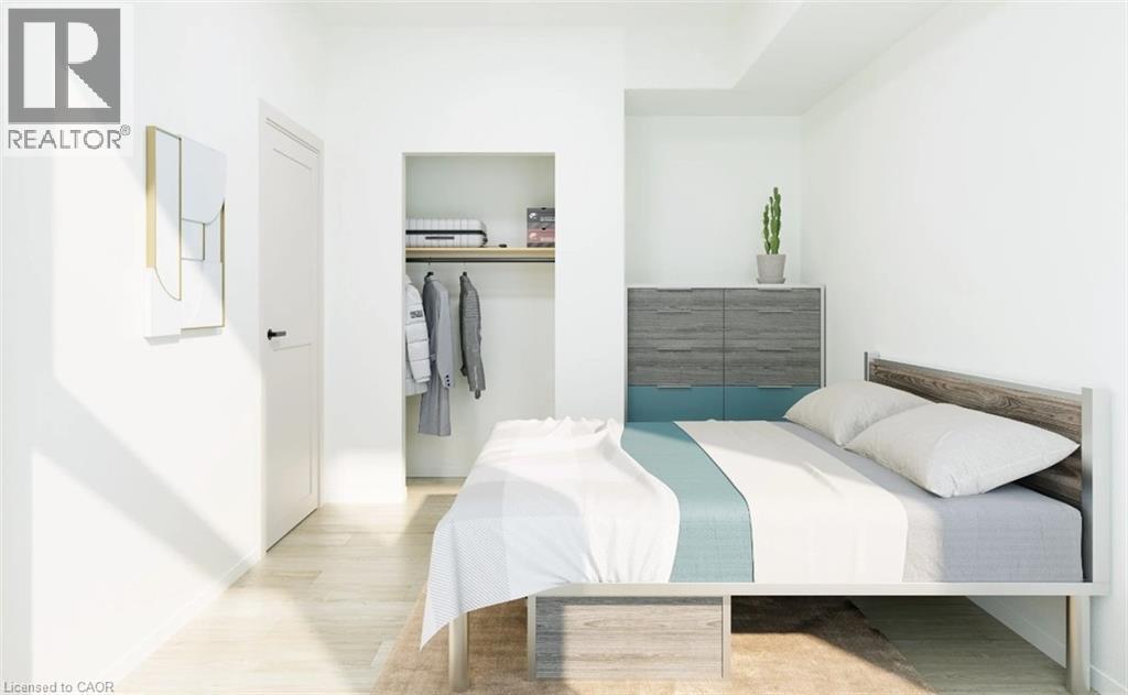 20 University Avenue E Unit# 1106, Waterloo, ON - Indoor Photo Showing Bedroom