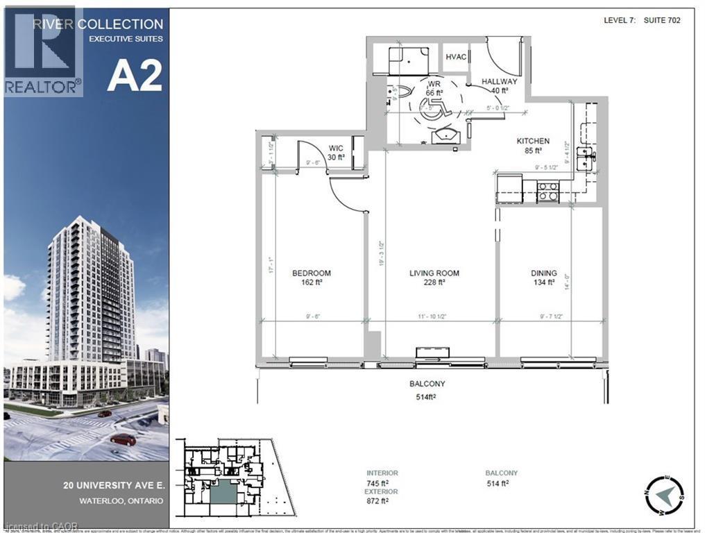 20 University Avenue E Unit# 702, Waterloo, ON - Other