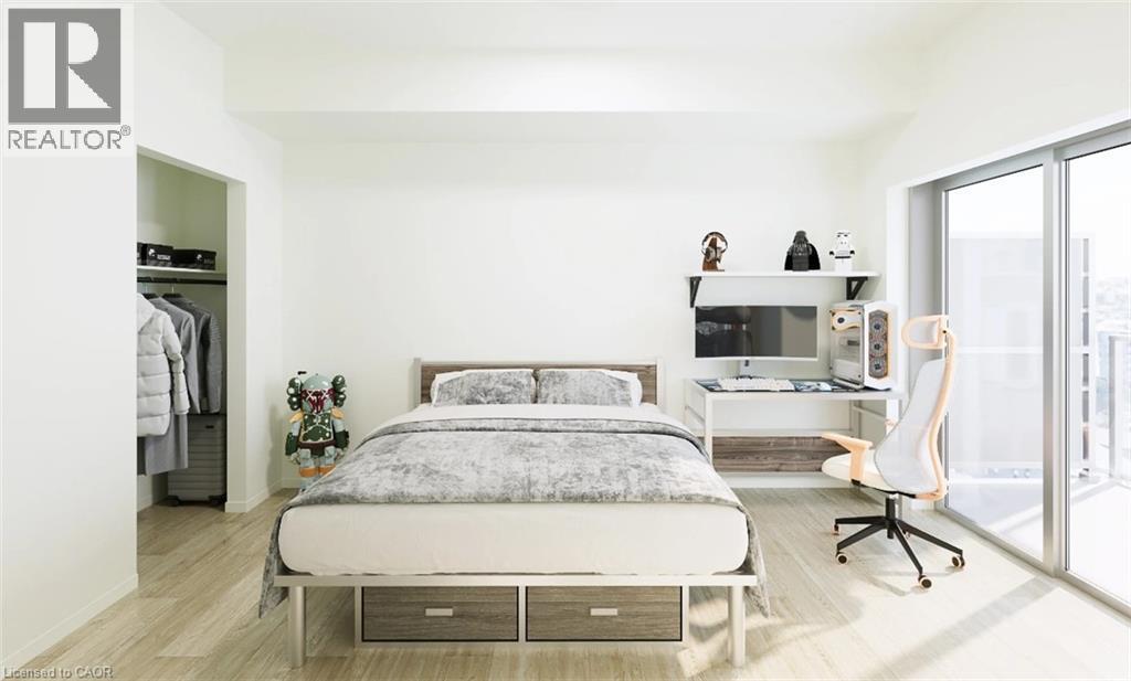 20 University Avenue E Unit# 702, Waterloo, ON - Indoor Photo Showing Bedroom