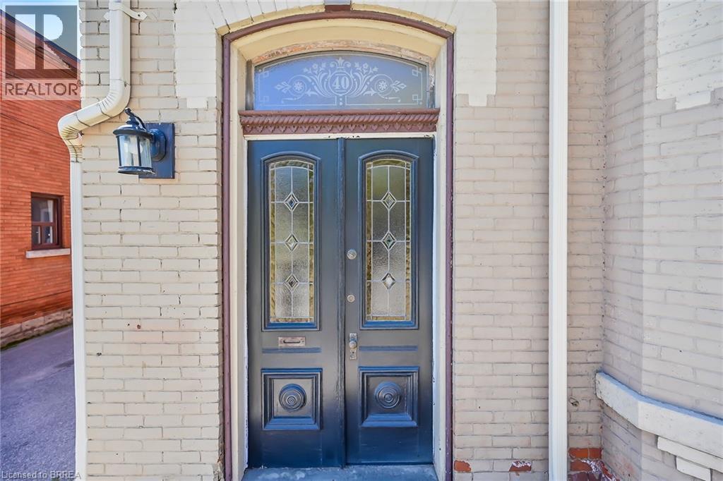 View of doorway to property - 40 Locke Street S, Hamilton, ON - Outdoor With Exterior