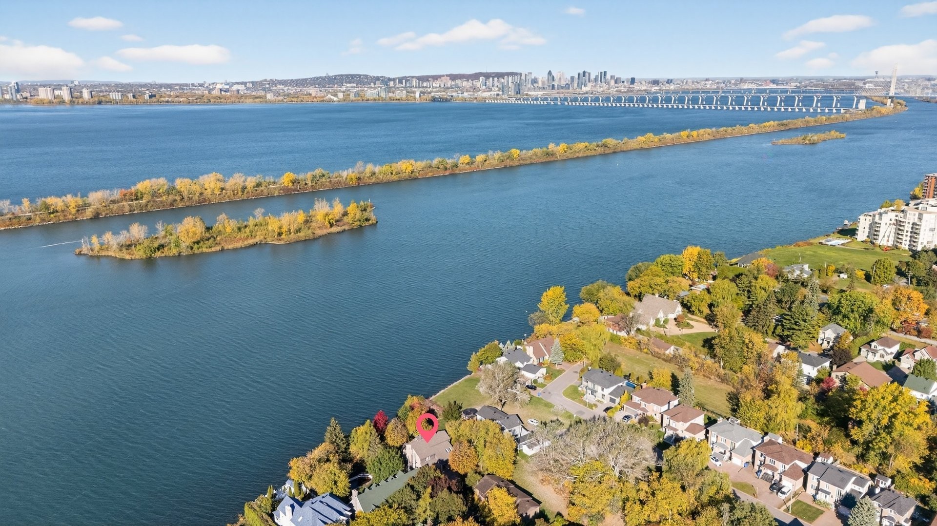 Photo aérienne - 8940 Boul. Marie-Victorin, Brossard, QC - Outdoor With Body Of Water With View