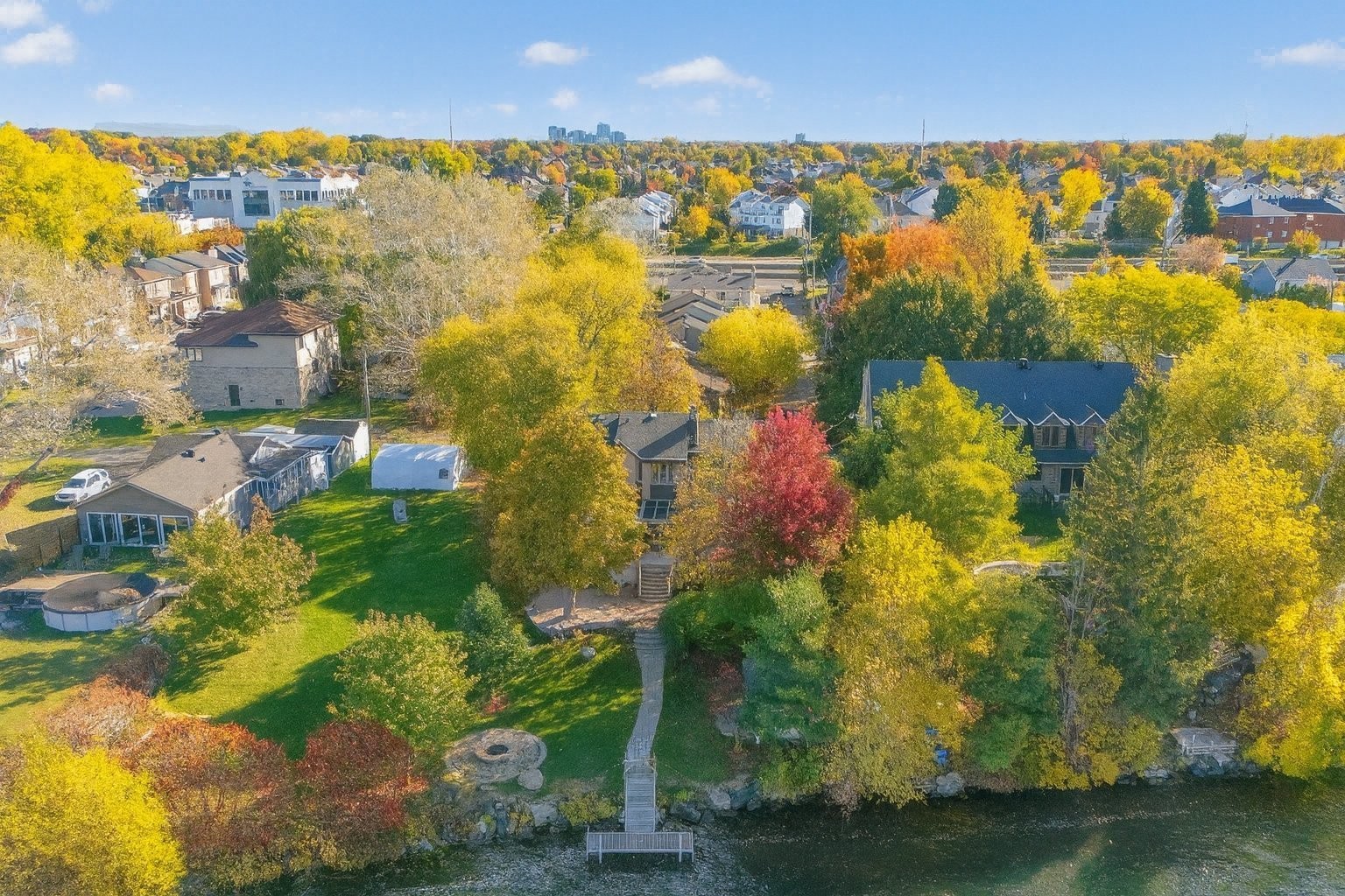 Photo aérienne - 8940 Boul. Marie-Victorin, Brossard, QC - Outdoor With Body Of Water With View