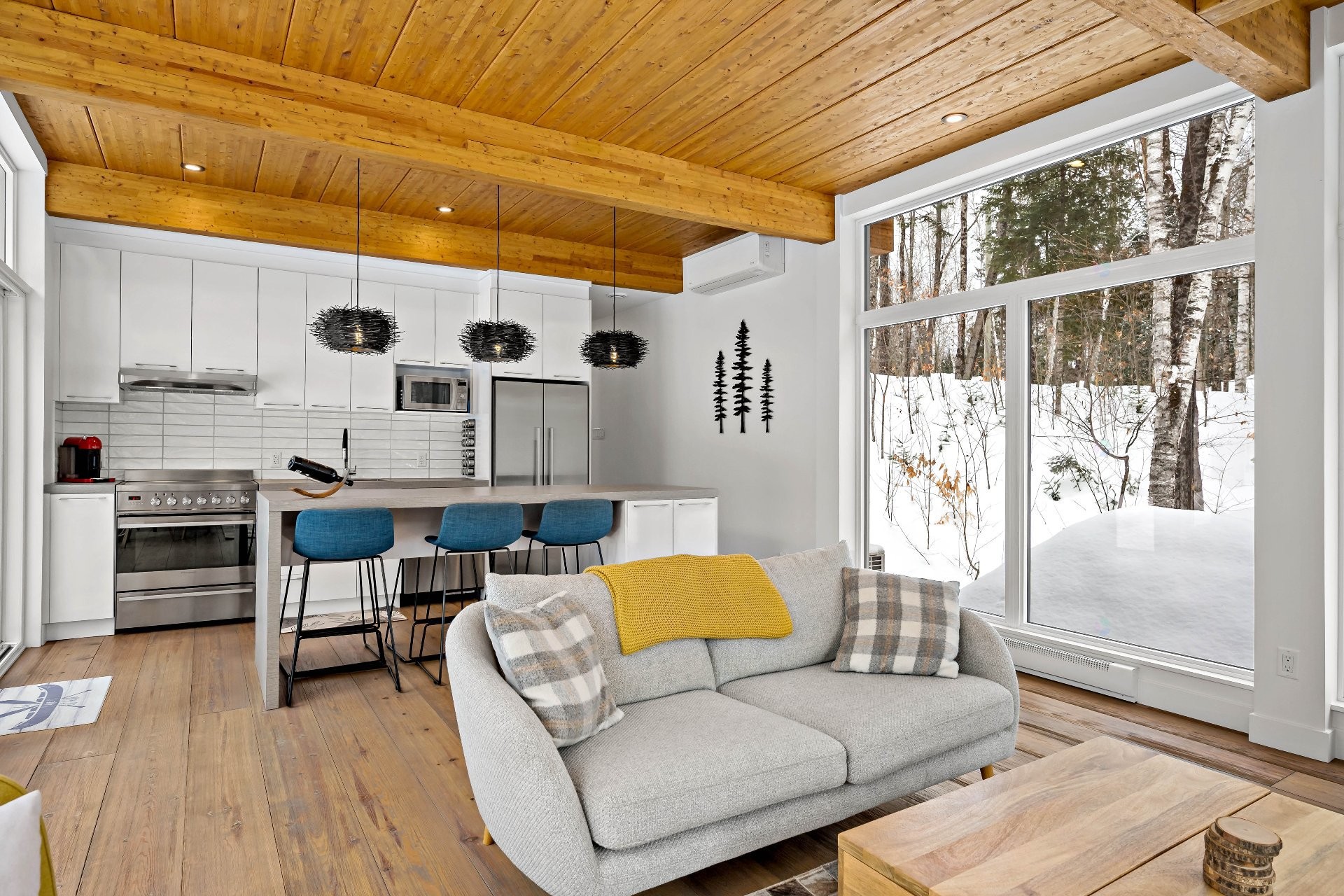 Living Room - 15 Ch. Des Épicuriens, La Conception, QC - Indoor Photo Showing Living Room