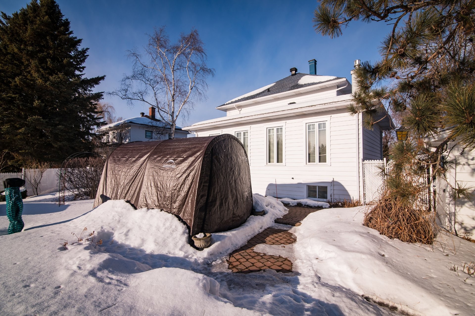 Back of Structure - 780 Rue Taché, Saint-Pascal, QC - Outdoor