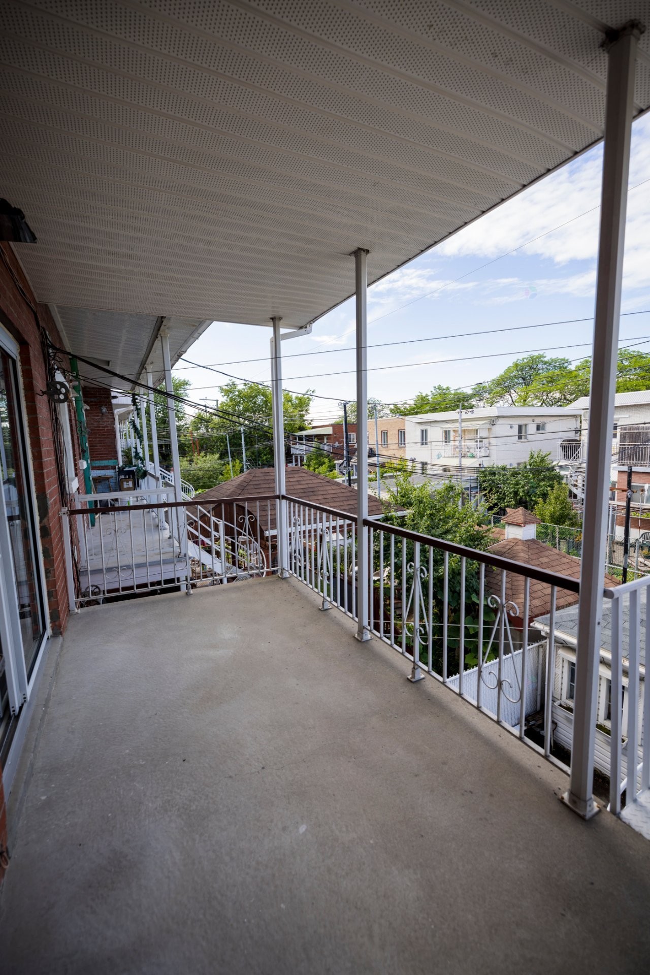 Balcony - 8027 Rue Marquette, Montréal (Villeray/Saint-Michel/Parc-Extension), QC - Outdoor With Exterior