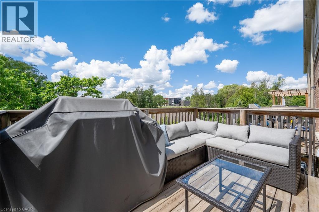 557 Landgren Court Unit# A, Kitchener, ON - Outdoor With Deck Patio Veranda