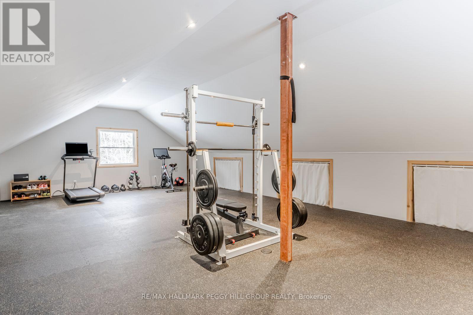 780 Marshall Road, Tiny, ON - Indoor Photo Showing Gym Room