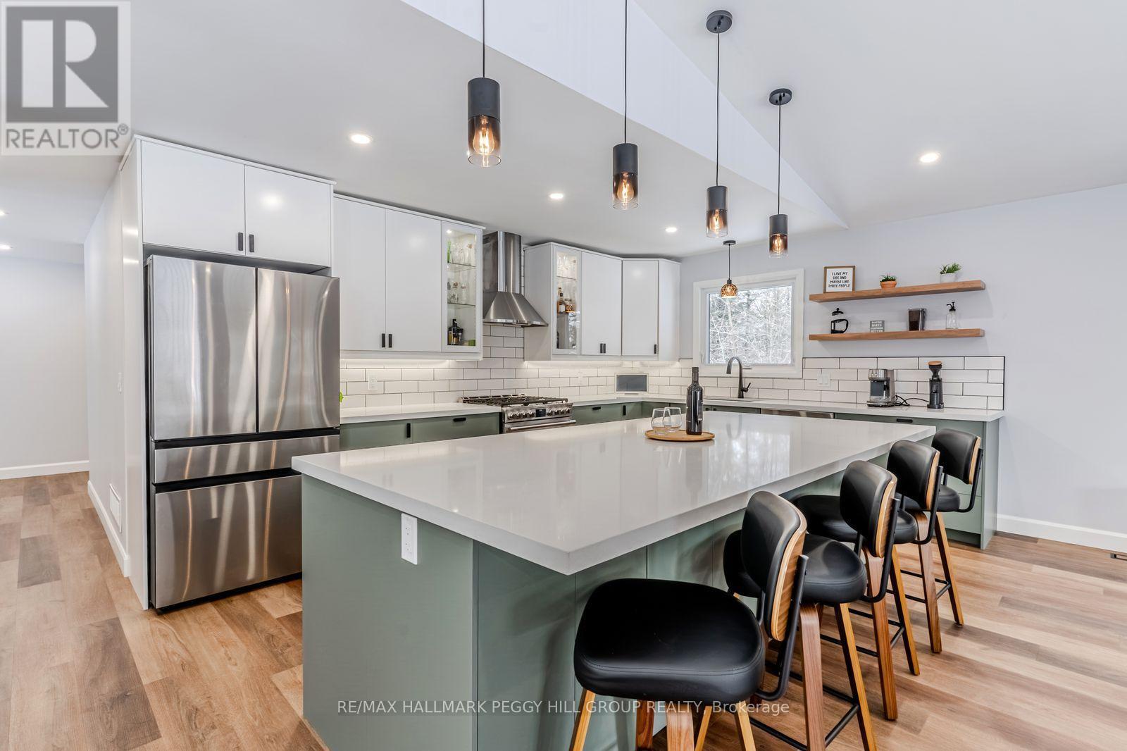 780 Marshall Road, Tiny, ON - Indoor Photo Showing Kitchen With Stainless Steel Kitchen With Upgraded Kitchen