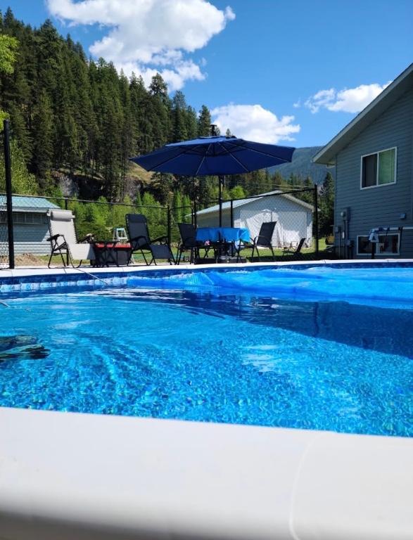 213 Burton School Road, Burton, BC - Outdoor With In Ground Pool