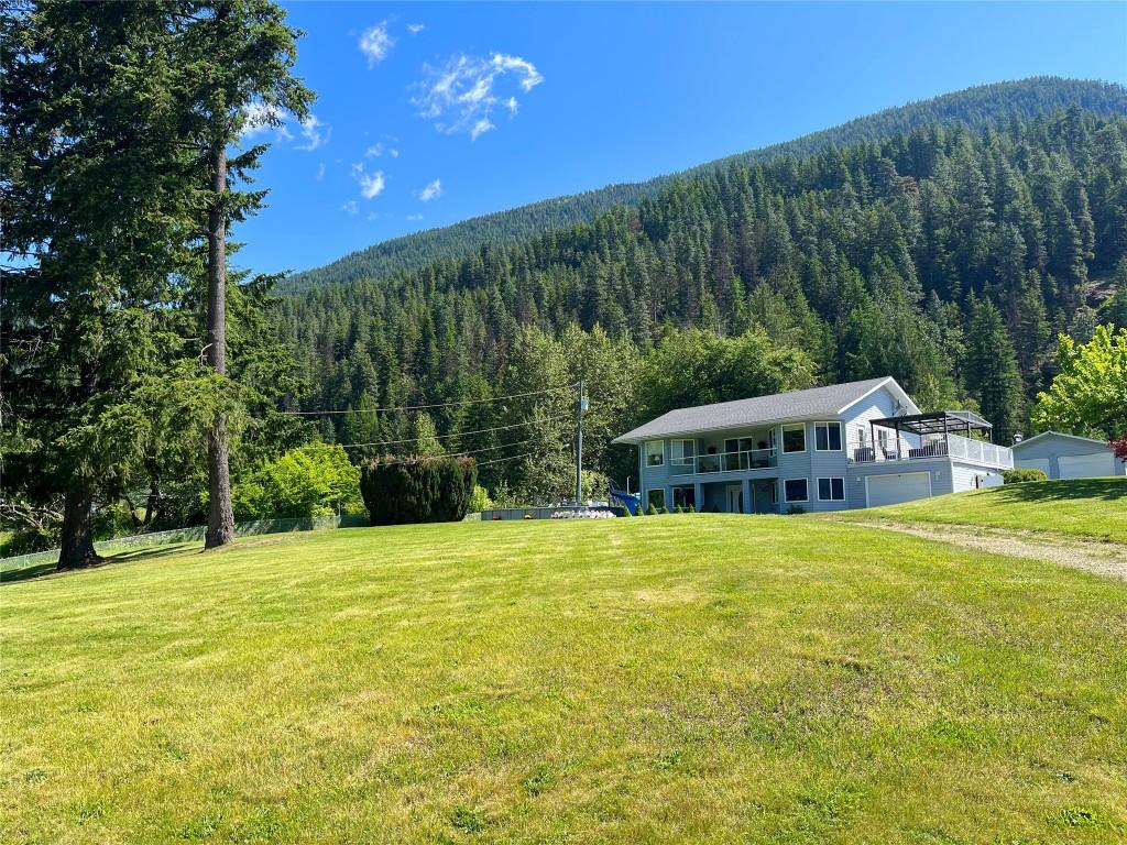213 Burton School Road, Burton, BC - Outdoor With Deck Patio Veranda With View