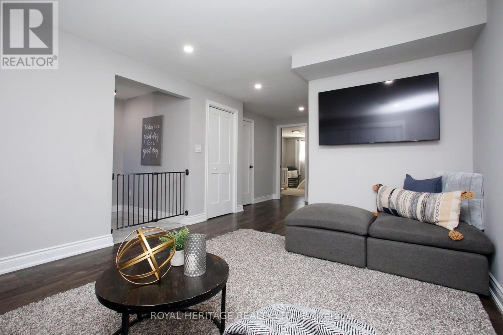 Lower Level Rec Room - 641 Deauville Court, Oshawa, ON - Indoor