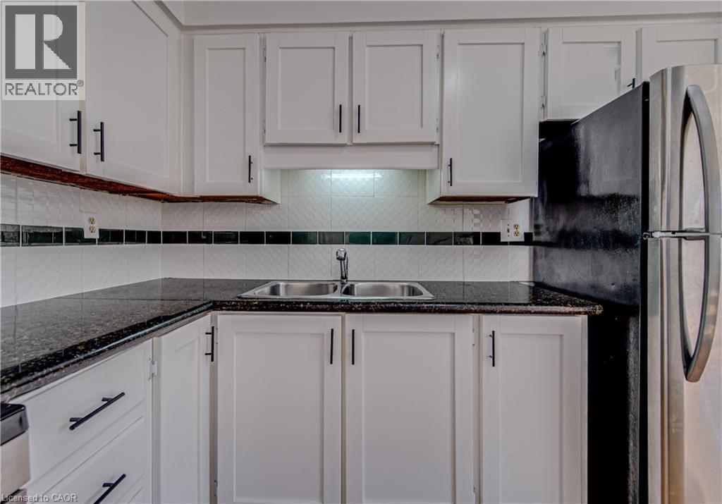 277 Pioneer Drive, Kitchener, ON - Indoor Photo Showing Kitchen With Double Sink