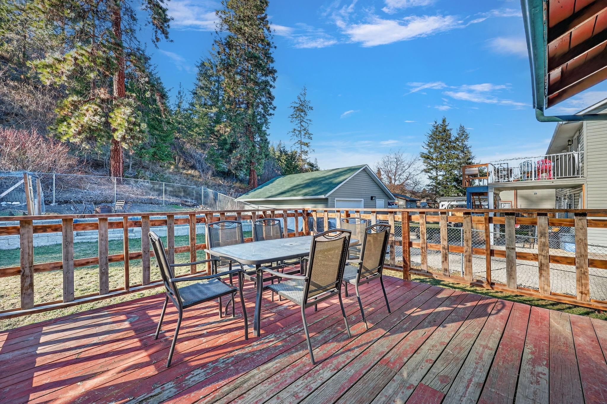 7312 Fintry Delta Road, Kelowna, BC - Outdoor With Deck Patio Veranda