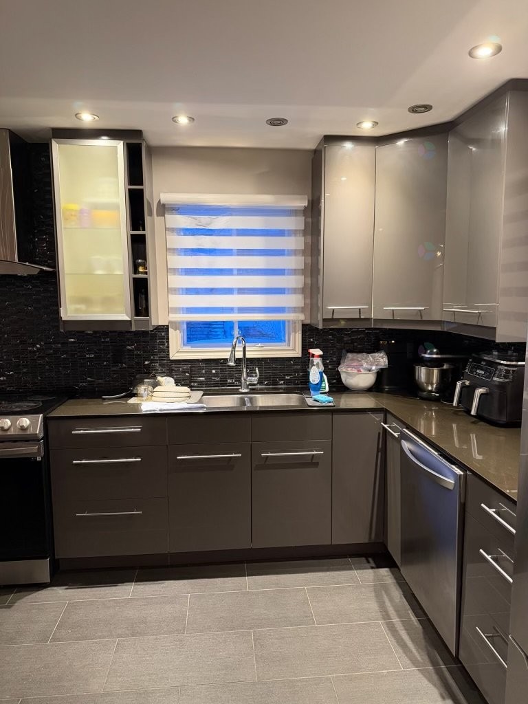 Kitchen - 12 Rue Mcvey, Montréal (Lasalle), QC - Indoor Photo Showing Kitchen With Double Sink