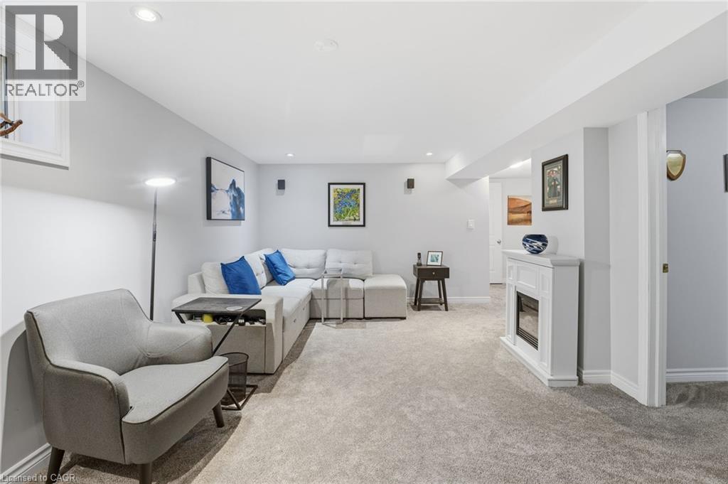 Basement family room/secondary tv room - 668 Tomahawk Crescent, Ancaster, ON - Indoor