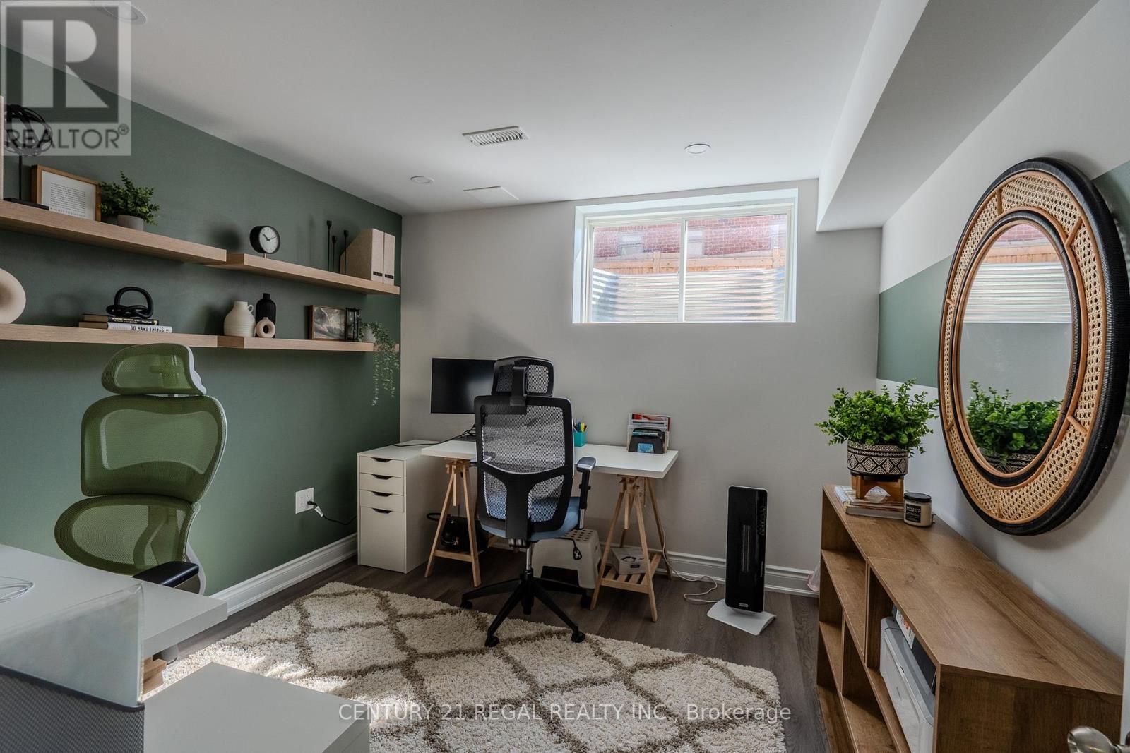 Basement Office Room - 25 Elysian Fields Circle, Brampton, ON - Indoor Photo Showing Other Room