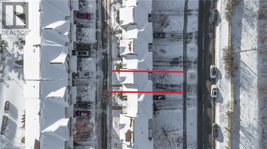 Aerial view of property's location - 100 Beddoe Drive Unit# 25, Hamilton, ON -