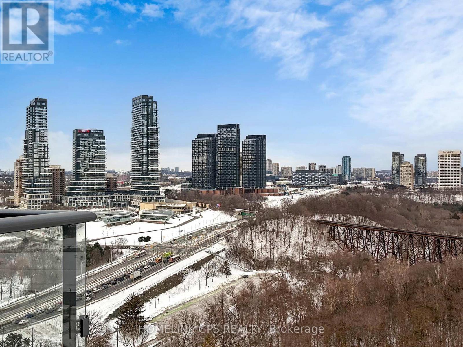1505 - 160 Vanderhoof Avenue, Toronto, ON - Outdoor With Balcony