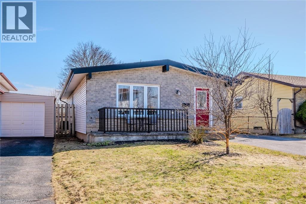 46 Roberts Crescent, Kitchener, ON - Outdoor With Deck Patio Veranda