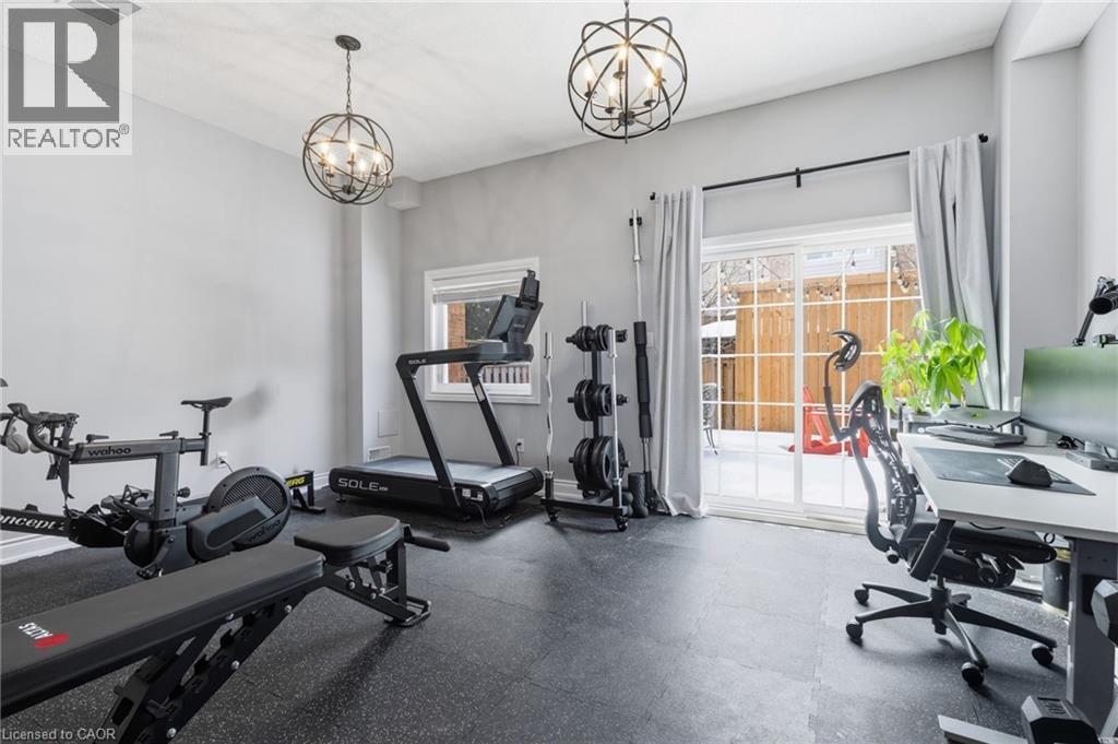 5123 Dryden Avenue, Burlington, ON - Indoor Photo Showing Gym Room