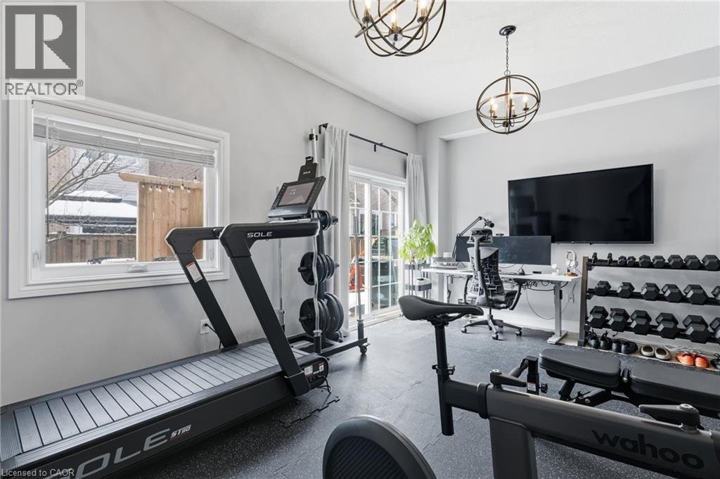 5123 Dryden Avenue, Burlington, ON - Indoor Photo Showing Gym Room