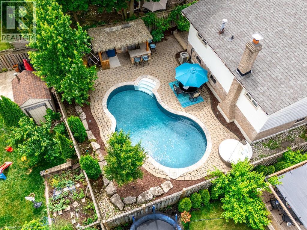 3354 Bristol Drive, Burlington, ON - Outdoor With In Ground Pool
