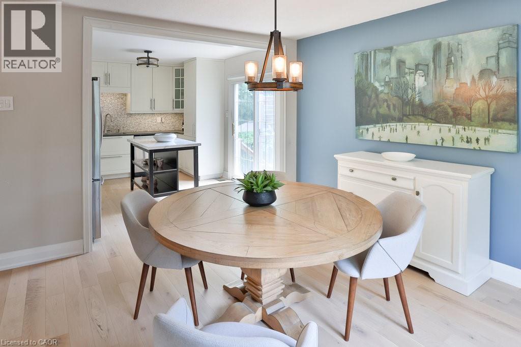 3354 Bristol Drive, Burlington, ON - Indoor Photo Showing Dining Room