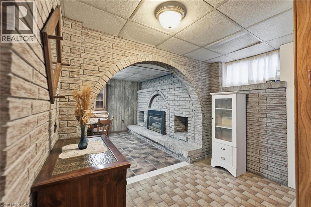 314 Hawkridge Avenue, Hamilton, ON - Indoor Photo Showing Other Room With Fireplace