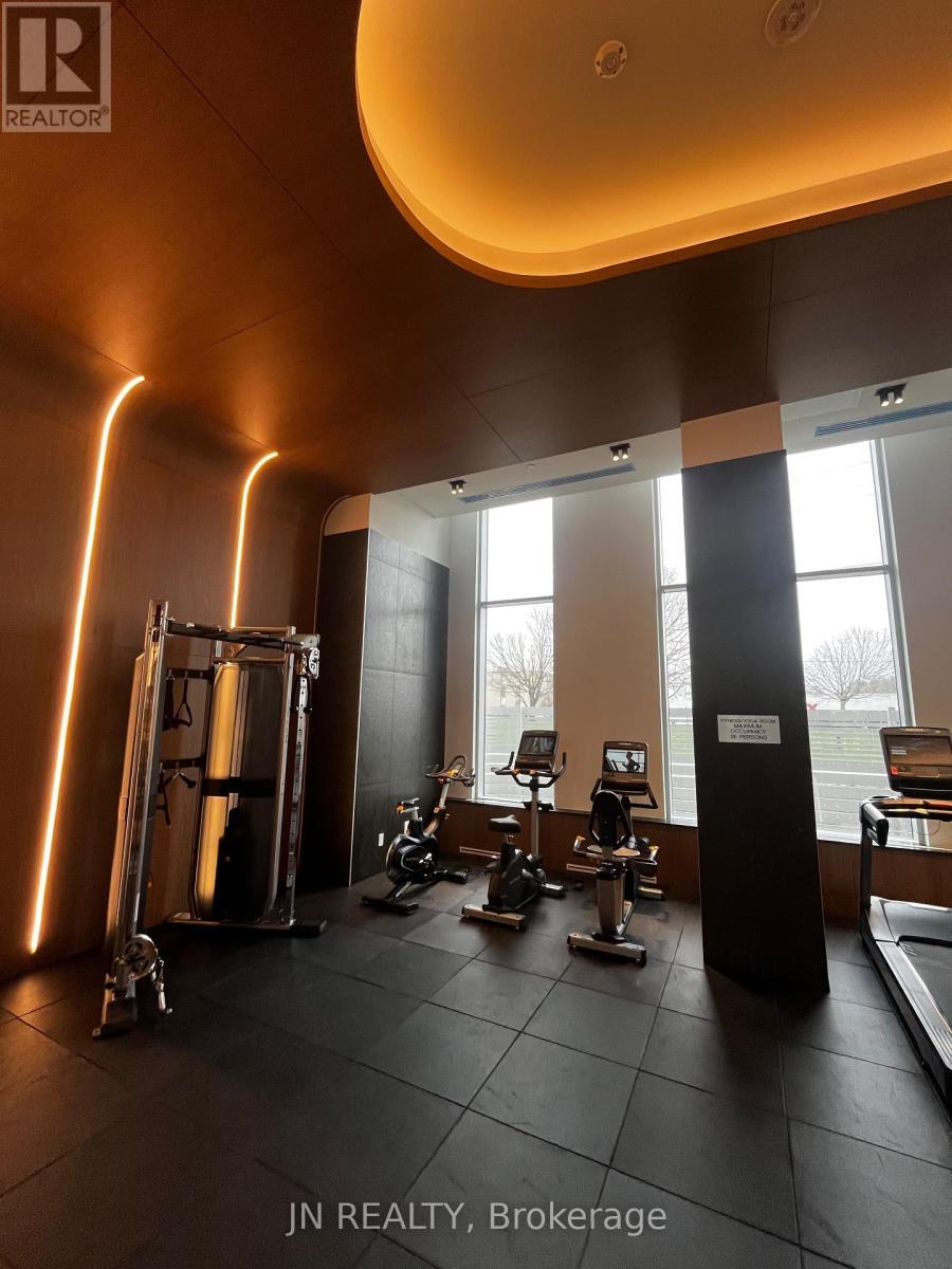1112 - 1010 Sandy Beach Road, Pickering, ON - Indoor Photo Showing Gym Room