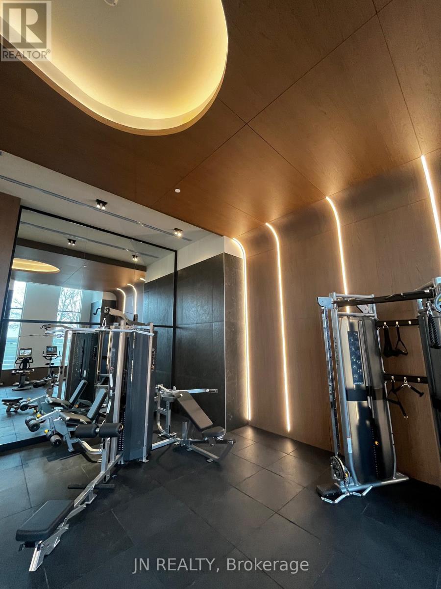 1112 - 1010 Sandy Beach Road, Pickering, ON - Indoor Photo Showing Gym Room