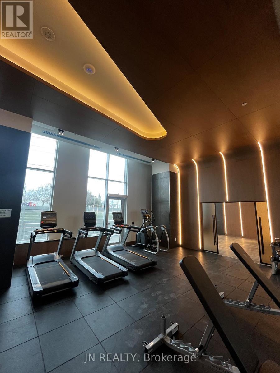 1112 - 1010 Sandy Beach Road, Pickering, ON - Indoor Photo Showing Gym Room