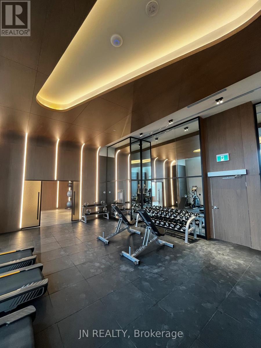 1112 - 1010 Sandy Beach Road, Pickering, ON - Indoor Photo Showing Gym Room