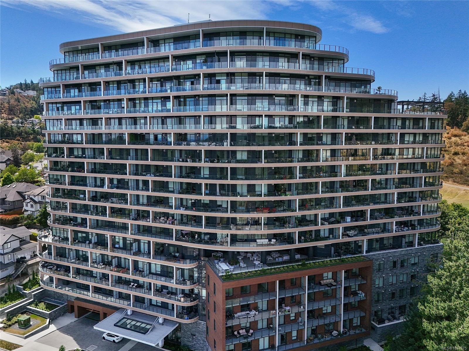 1504-2000 Hannington Rd, Langford, BC - Outdoor With Balcony With Facade