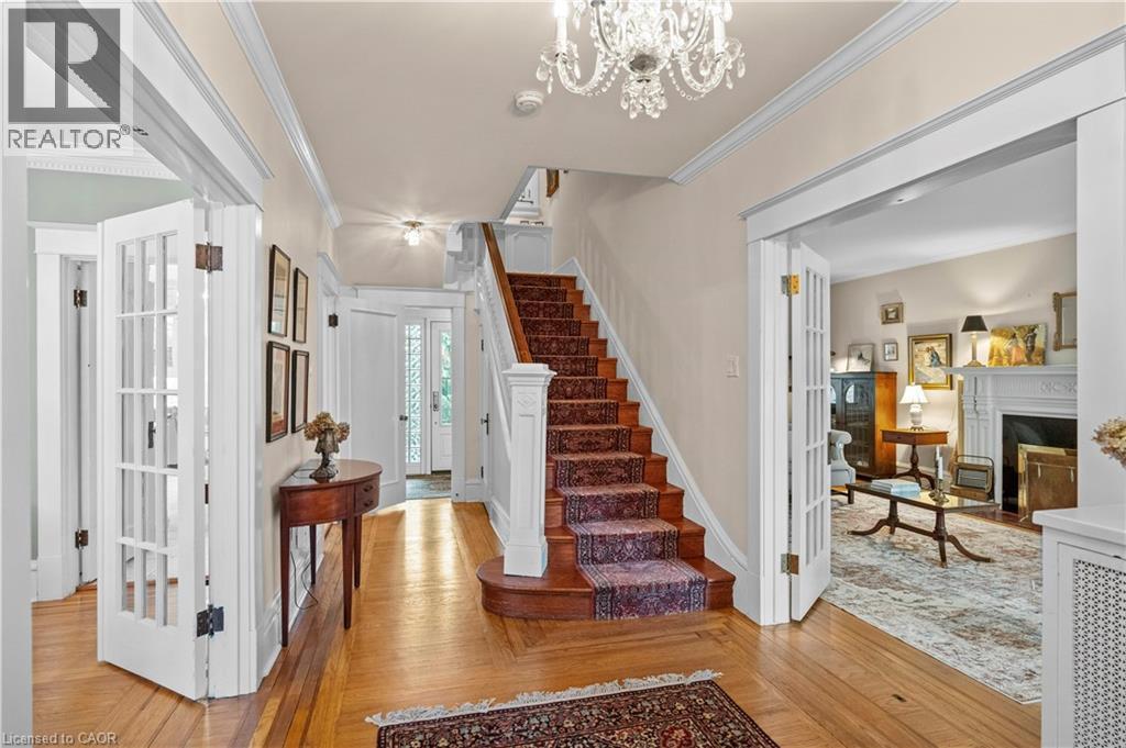 247 Macnab Street S, Hamilton, ON - Indoor Photo Showing Other Room With Fireplace