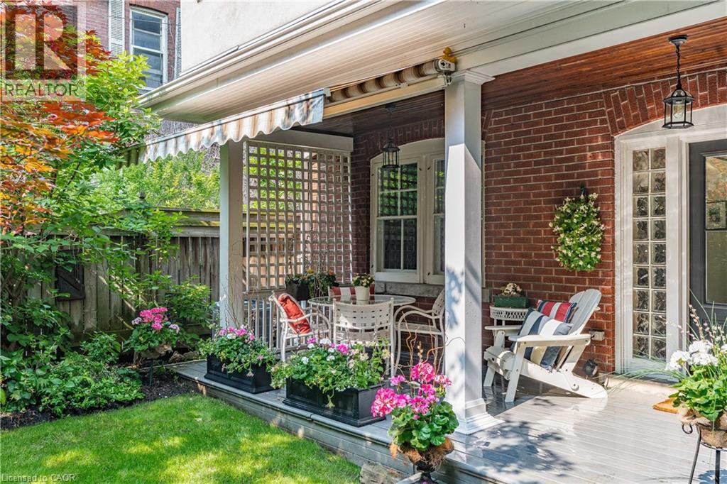 247 Macnab Street S, Hamilton, ON - Outdoor With Deck Patio Veranda
