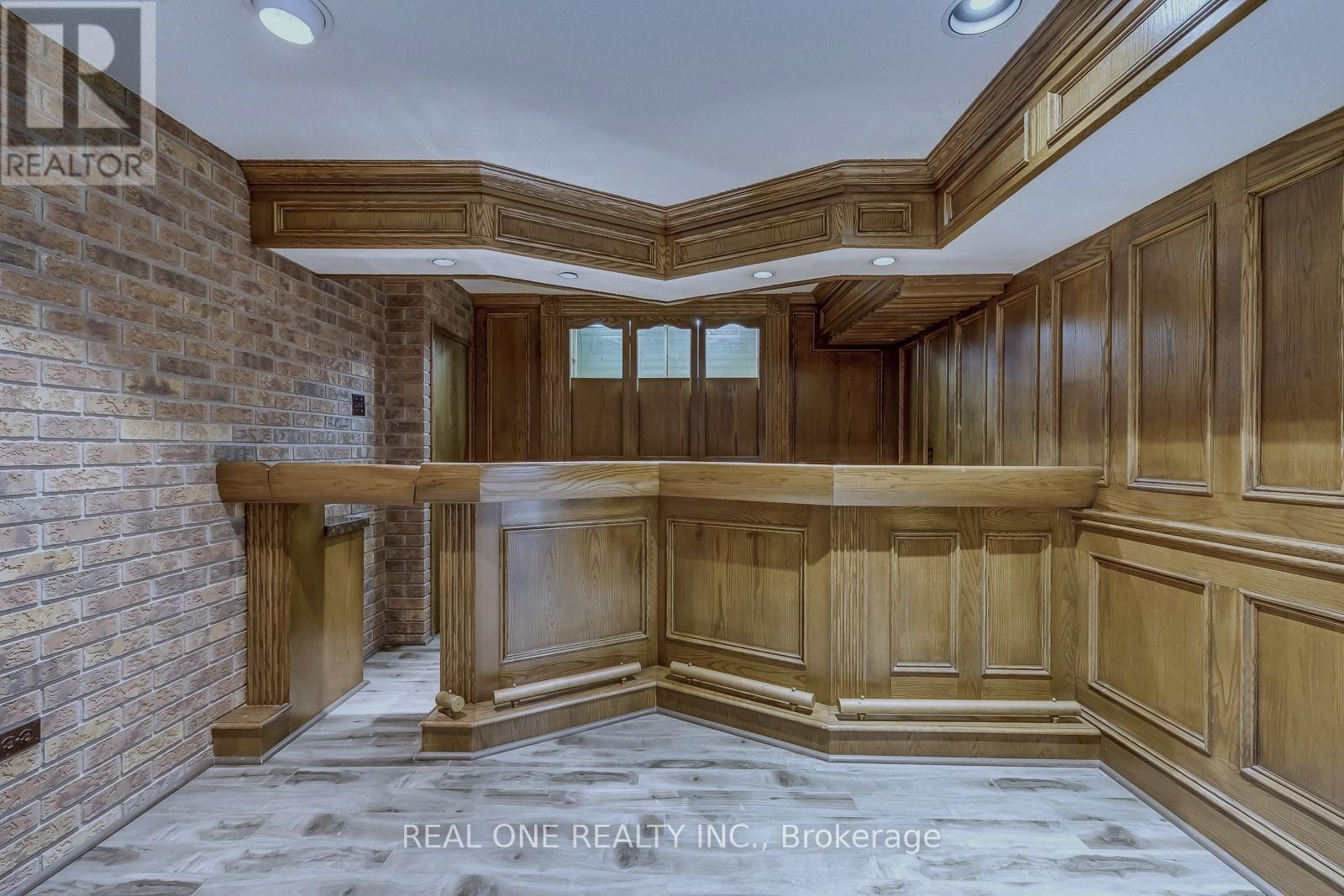 Lower Level Wet Bar - 1585 Crombie Road, Mississauga, ON - Photo Showing Other Room