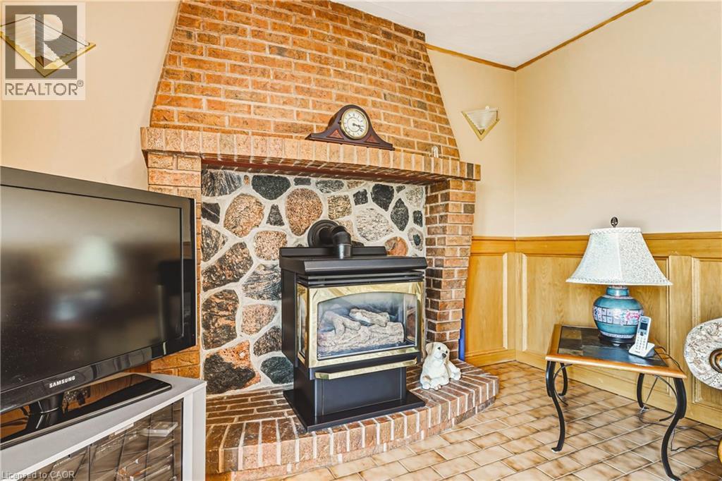 53 Glover Road, Hamilton, ON - Indoor Photo Showing Other Room With Fireplace