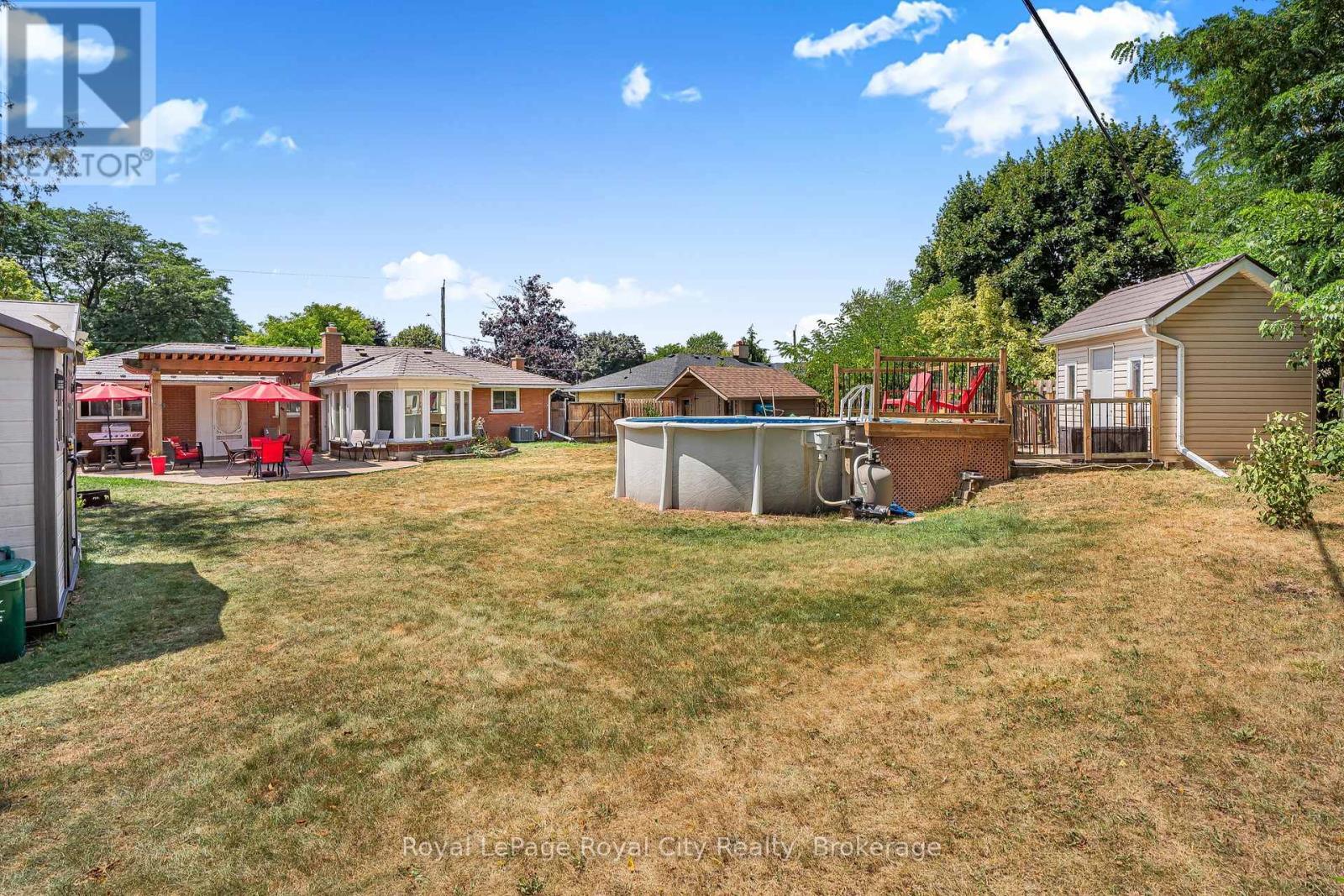 68 Sunset Boulevard, Cambridge, ON - Outdoor With Above Ground Pool