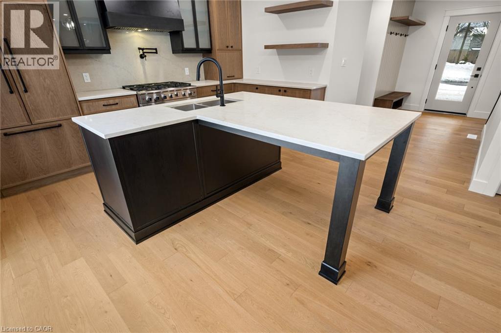 361 Coleridge Place, Waterloo, ON - Indoor Photo Showing Kitchen With Double Sink