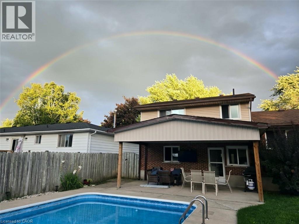 218 Arris Crescent, Mitchell, ON - Outdoor With In Ground Pool