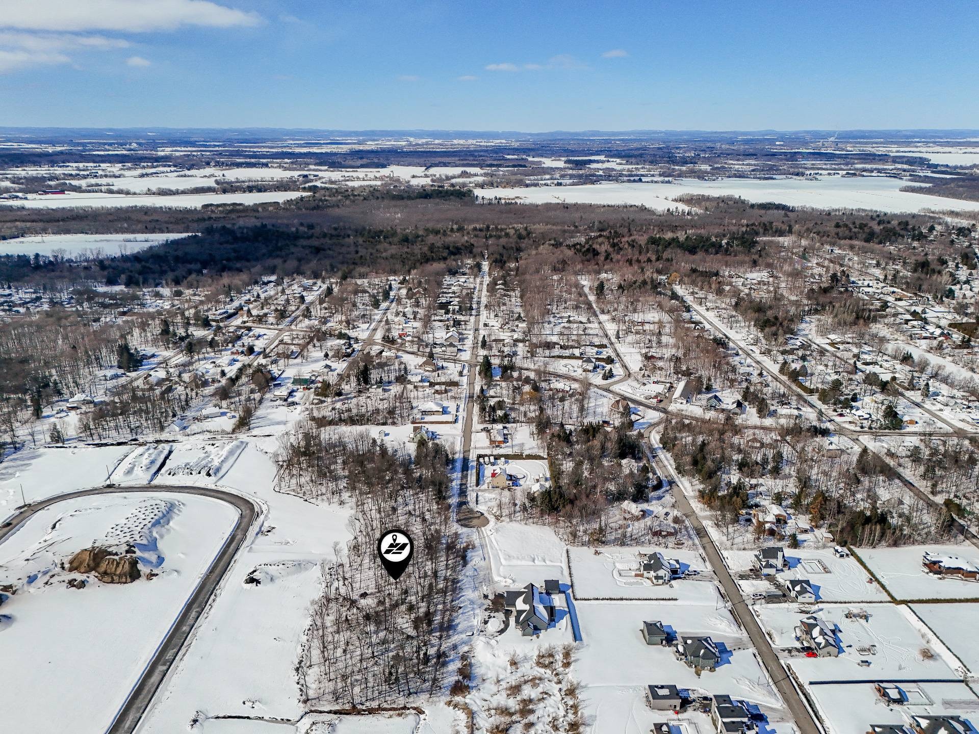 Photo aérienne - Rue Marie-Anne, Lavaltrie, QC
