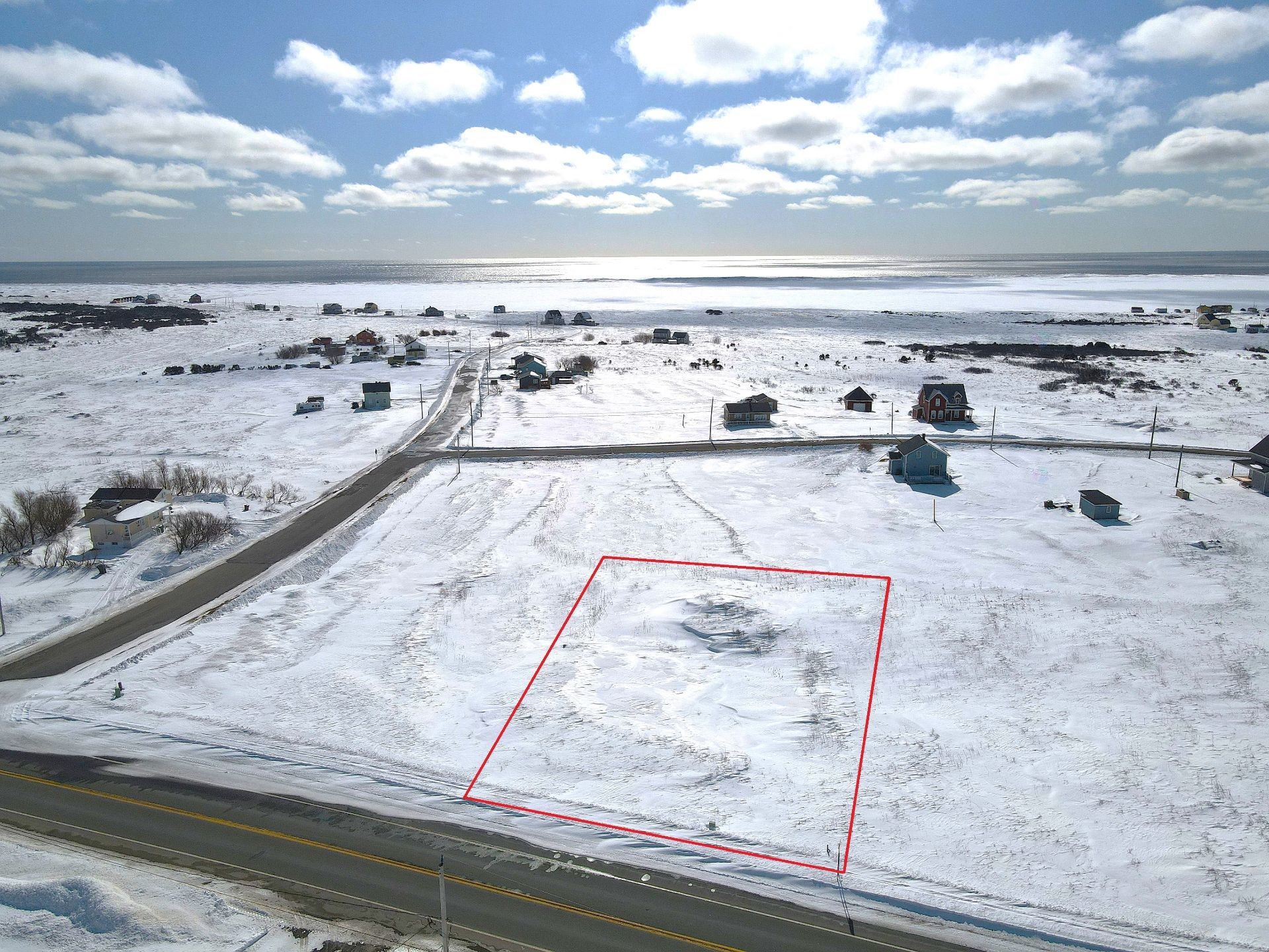 Photo aérienne - Route 199, Les Îles-De-La-Madeleine, QC