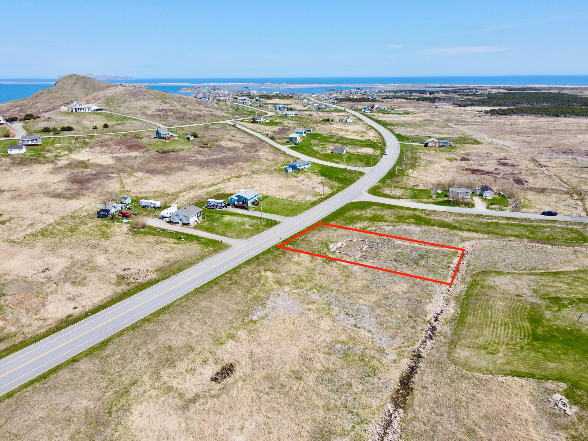 Photo aérienne - Route 199, Les Îles-De-La-Madeleine, QC