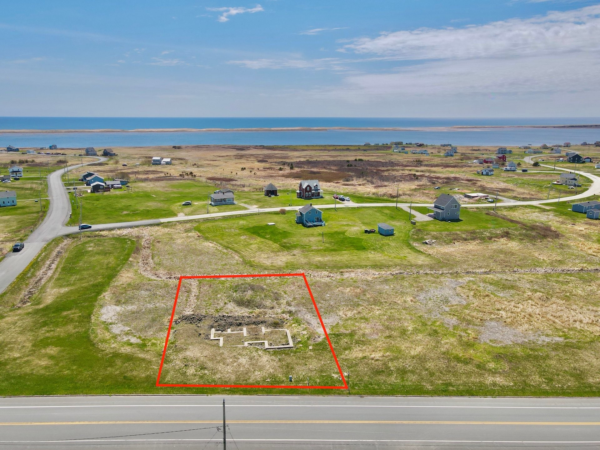 Photo aérienne - Route 199, Les Îles-De-La-Madeleine, QC