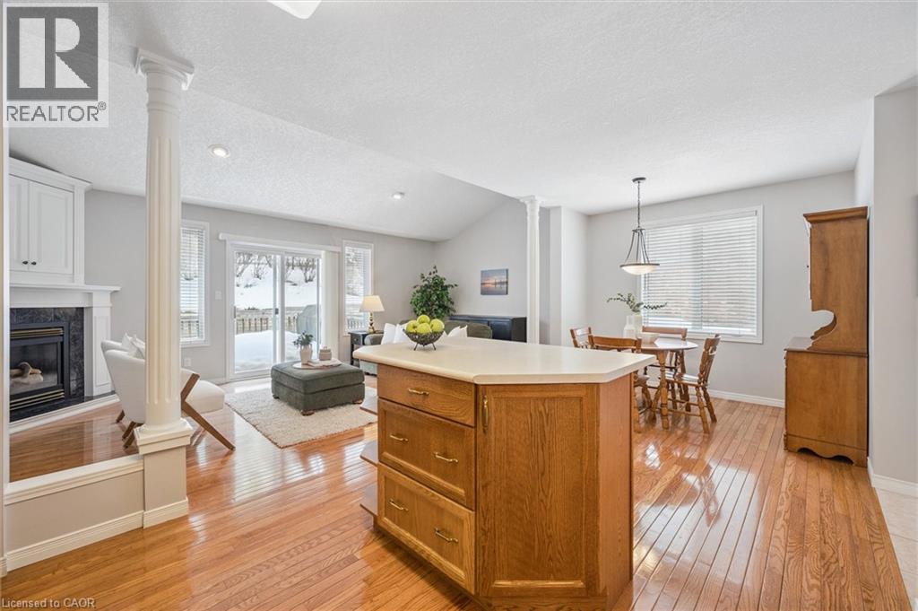 656 Inglis Falls Place, Waterloo, ON - Indoor With Fireplace